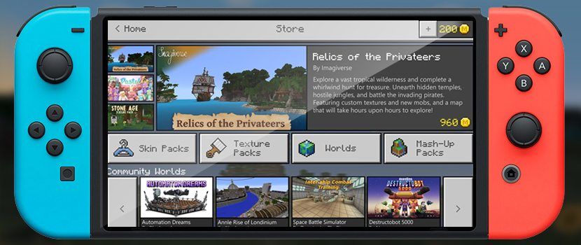 Minecraft store switch discount