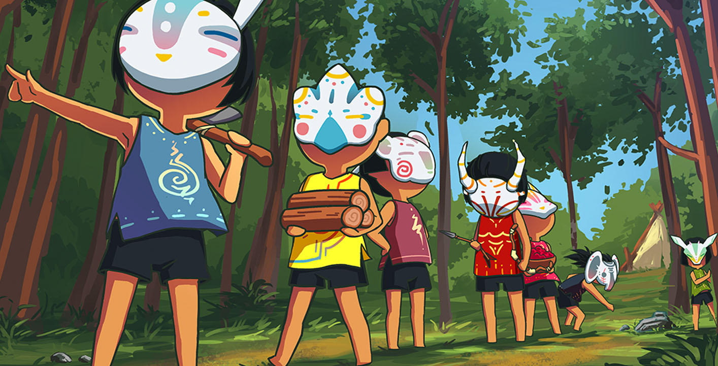 Lil Tribals - Make Friends And Build A Village - myPotatoGames