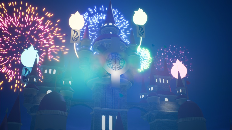 Destiny Connect: Tick-Tock Travelers fireworks in Clocknee