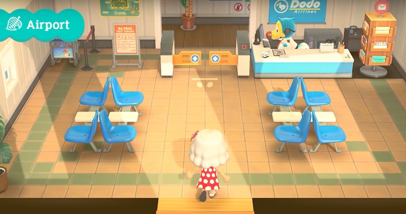 Animal Crossing New Horizons airport
