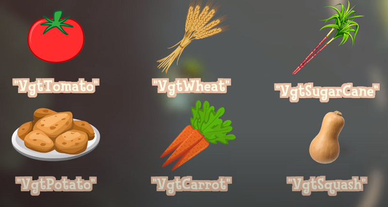 animal crossing new horizons vegetable seeds